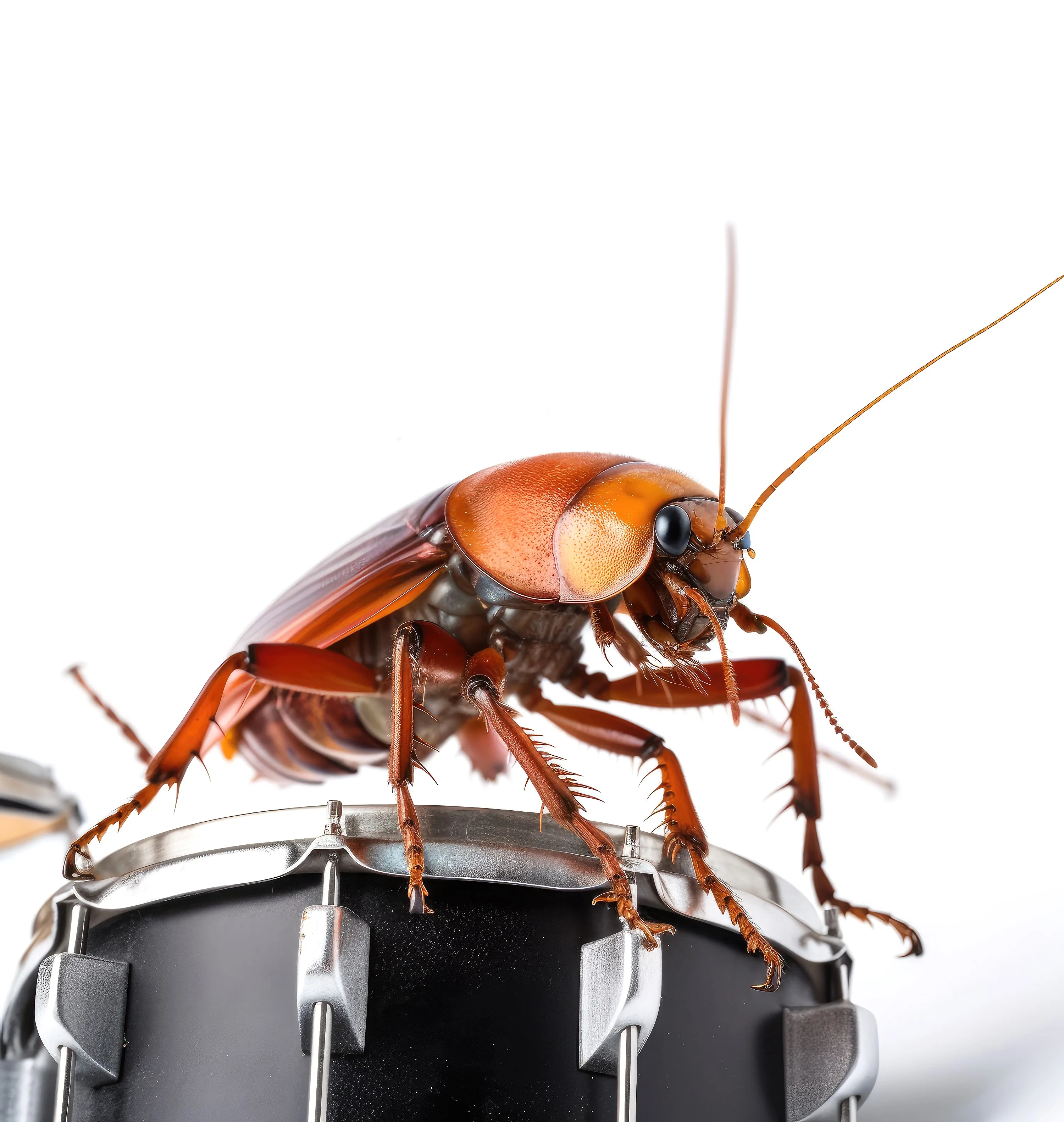 Illustration d'une intervention anti-cafards réalisée par Ratator