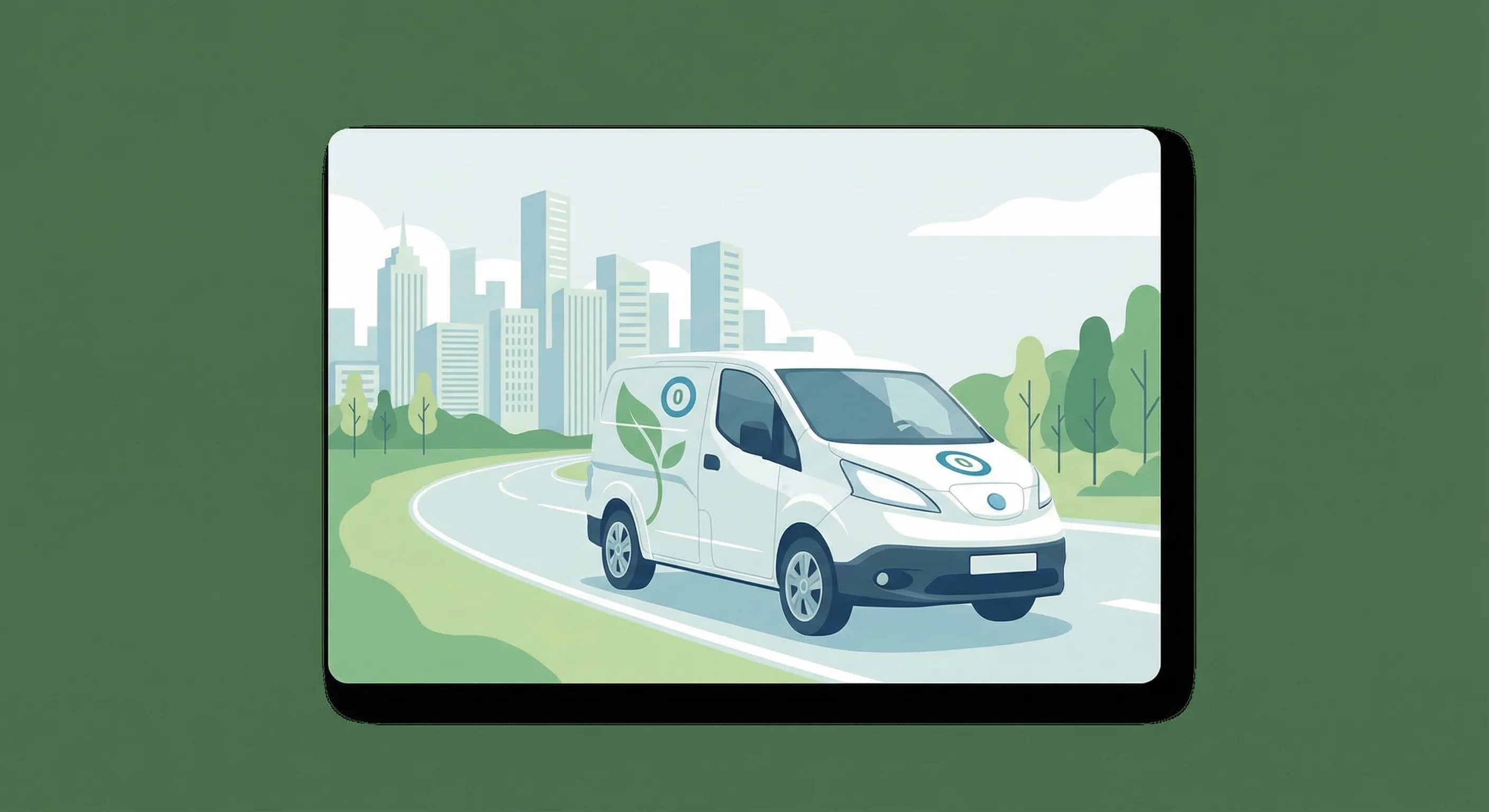 Flotte de véhicules éco-responsables